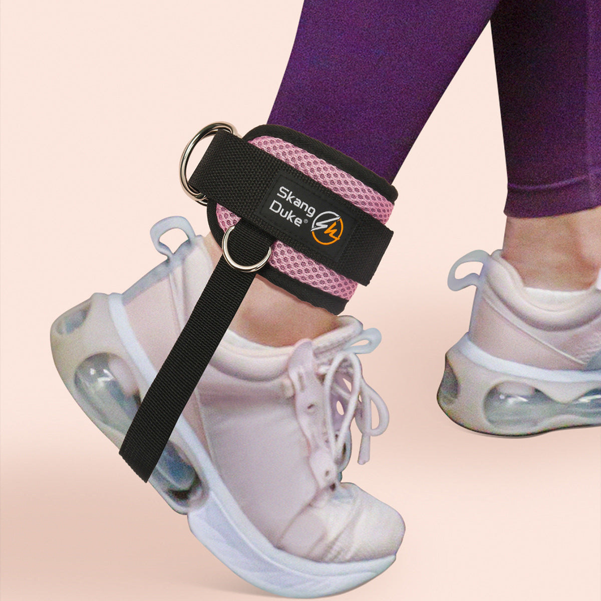 Adjustable Foot Pedal Ankle Buckle Leg Strength Training Frame