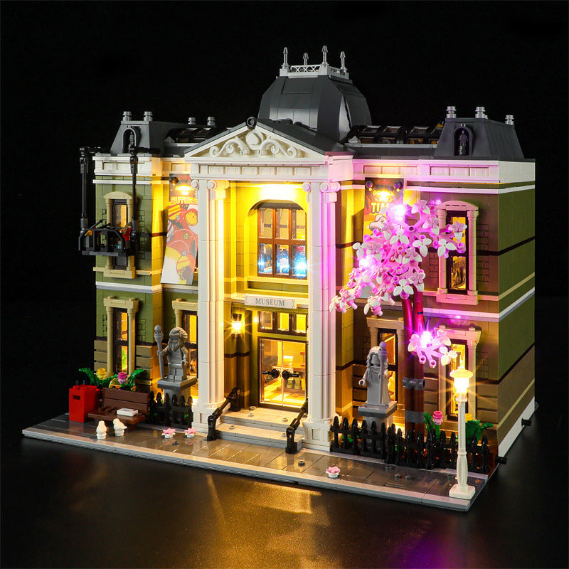 YEABRICKS LED Lighting Kit – Compatible with LEGO 10326 Natural History Museum Building Blocks & Street View Toys