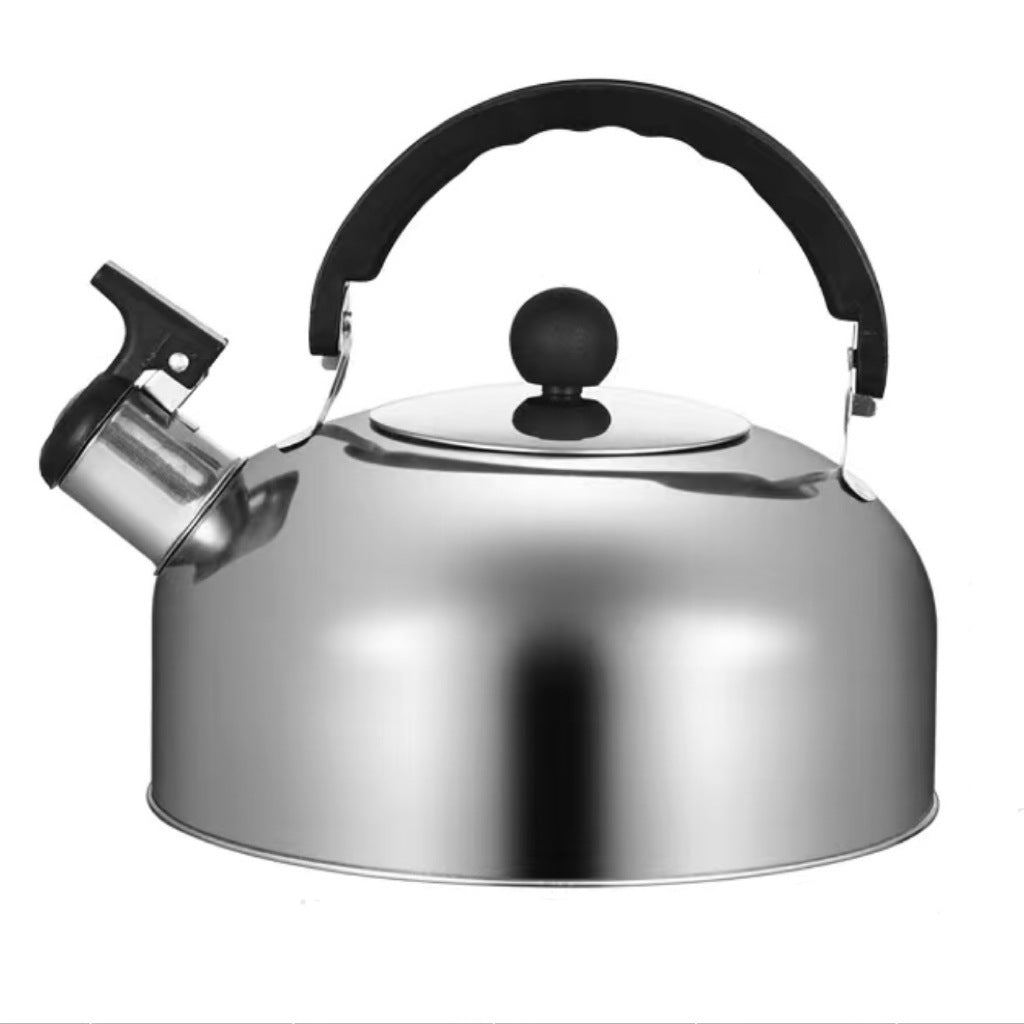 3L Stainless Steel Kettle for Gas Heating – Whistling Design with Comfortable Handle, Perfect for Cooking & Tea