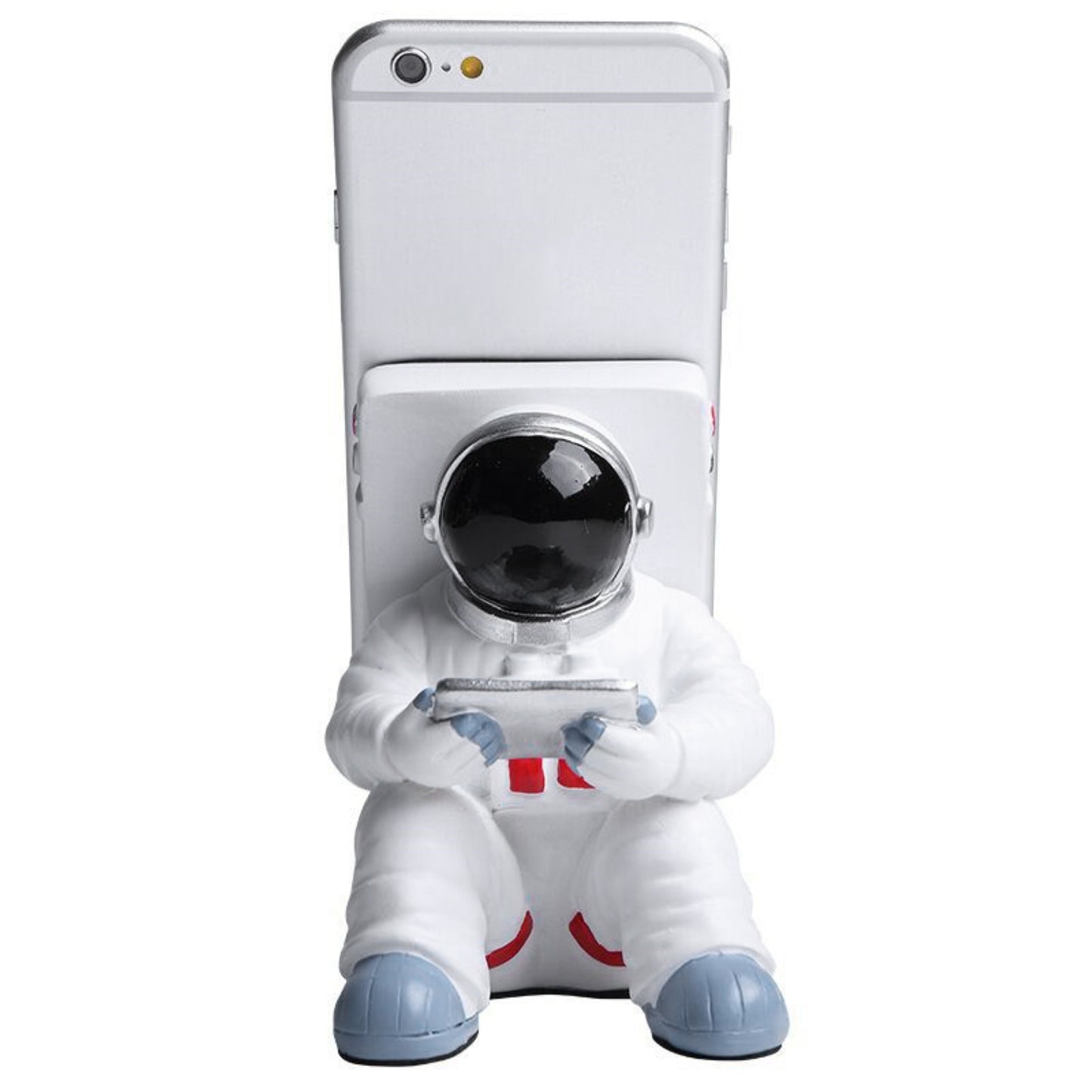 Creative Astronaut Phone Stand – Universal Desktop Holder & Home Office Decor