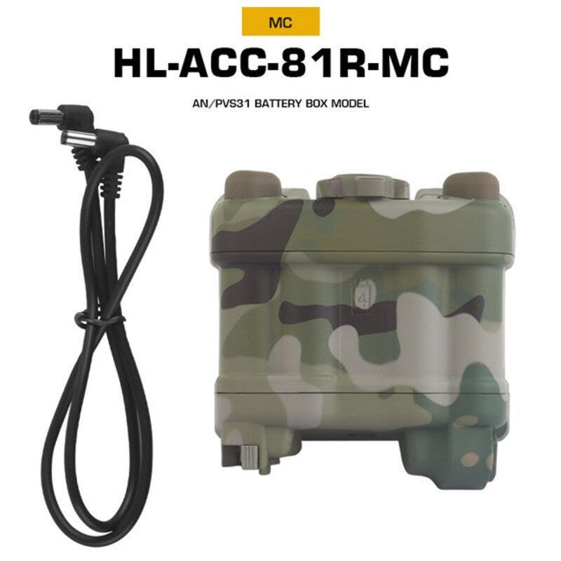 AN/PVS31 Battery Box & Accessories for Night Vision Devices