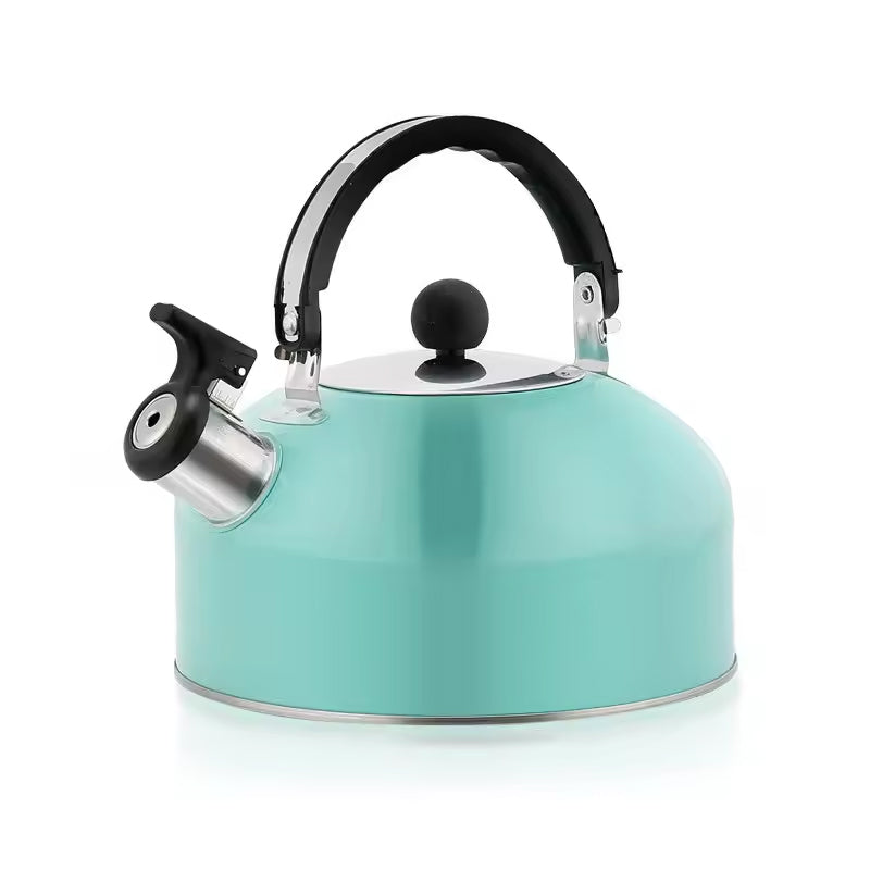 3L Stainless Steel Kettle for Gas Heating – Whistling Design with Comfortable Handle, Perfect for Cooking & Tea