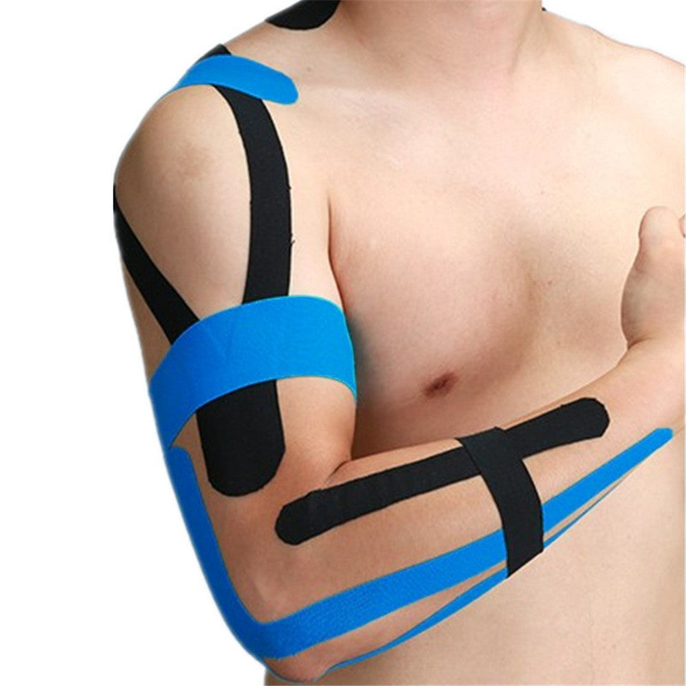 Sports Muscle Protector – 5cm All-Cotton Waterproof Kinesiology Tape for Intramuscular Support