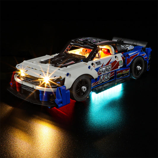 Compatible with LEGO 42153, the new generation Chevrolet Camaro ZL1, building block LED lighting, modified toy lighting