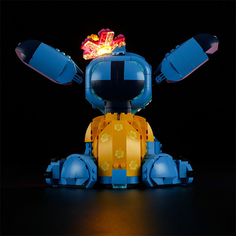 Compatible with LEGO 43249 Stitch LED lighting, Disney luminous building blocks, lighting toys