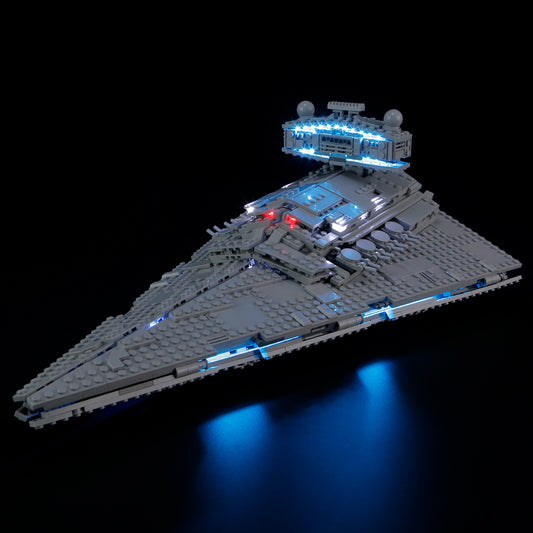 YB LED Lighting Kit – Compatible with LEGO 75394 Empire Star Destroyer, Star Wars Luminous Building Blocks