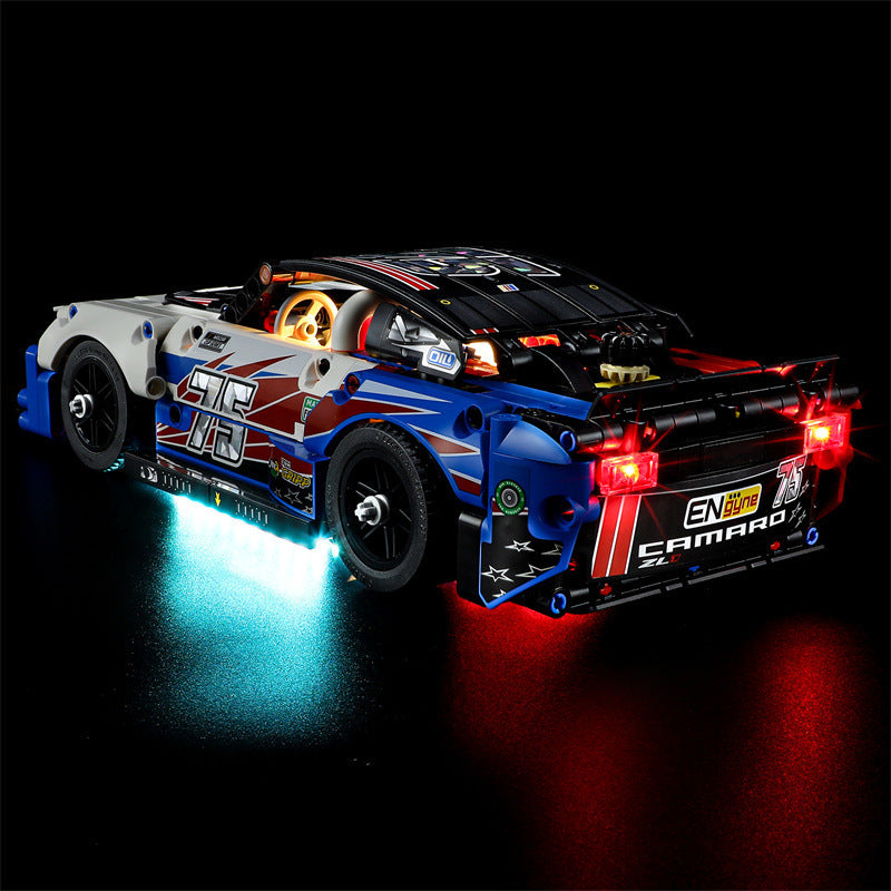 Compatible with LEGO 42153, the new generation Chevrolet Camaro ZL1, building block LED lighting, modified toy lighting