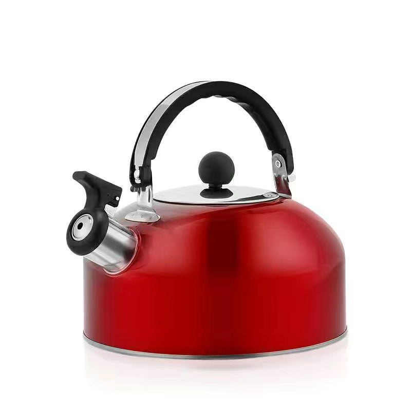 3L Stainless Steel Kettle for Gas Heating – Whistling Design with Comfortable Handle, Perfect for Cooking & Tea