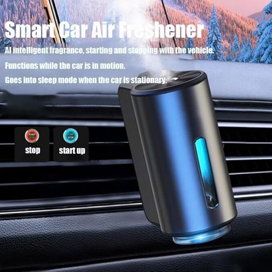 Smart Car Air Freshener Diffuser – Intelligent Design with 3 Adjustable Modes